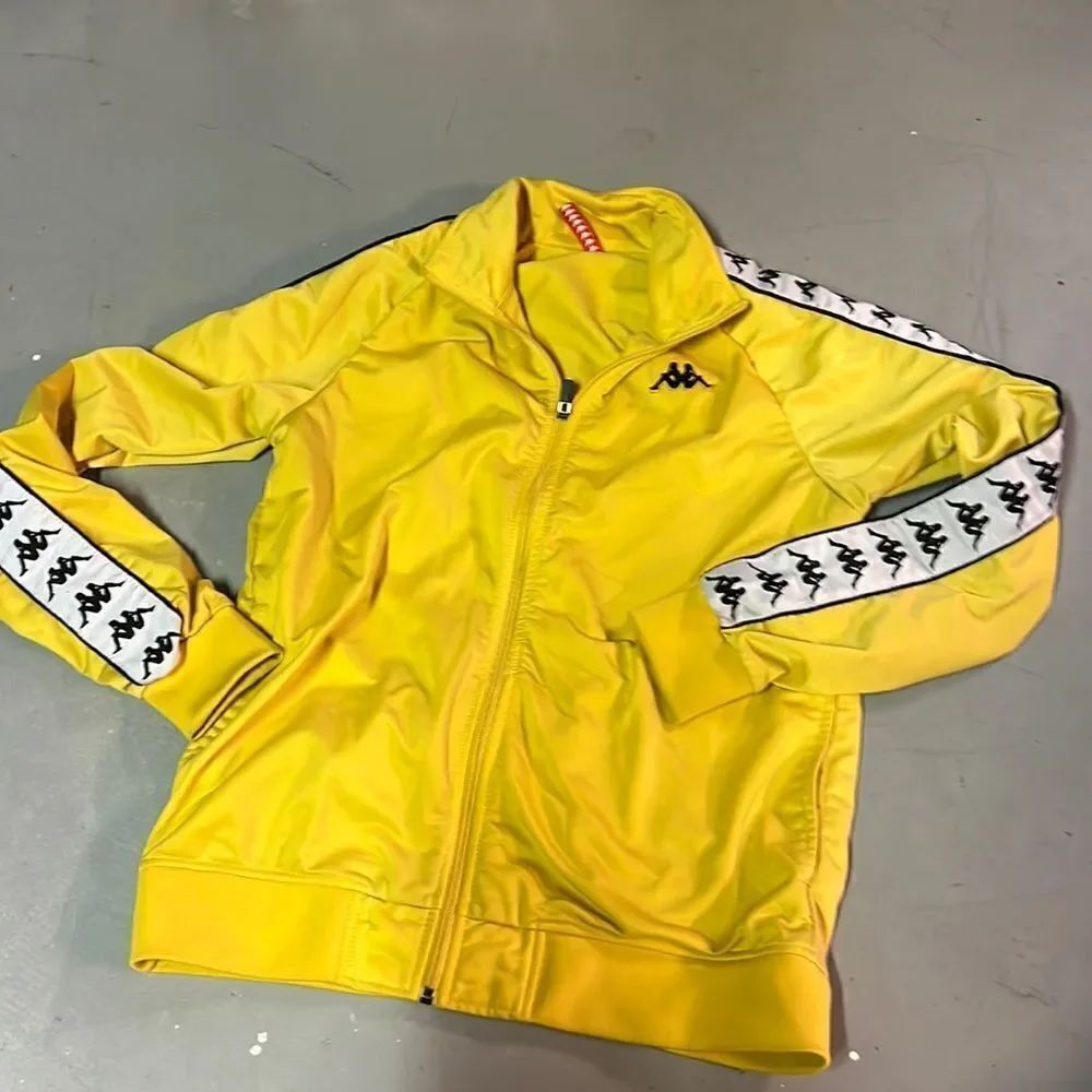 Yellow Medium Kappa 222 Banda Carambie Track Jacket